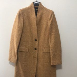 J. Crew Oversized Topcoat in Italian Tweed